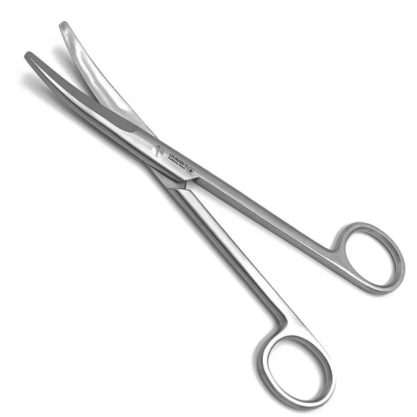 DHS-02-158-17. Ножиці Мейо, вертикально-зігнуті, тупокінцеві, 170 мм. DURABLE